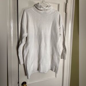 Bright white Eileen Fischer tunic sweater